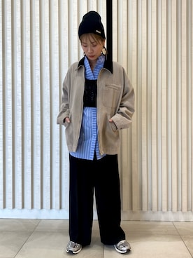 「アイテム（その他トップス）」を使った、こいさん（レディース・165cm）の秋コーディネート