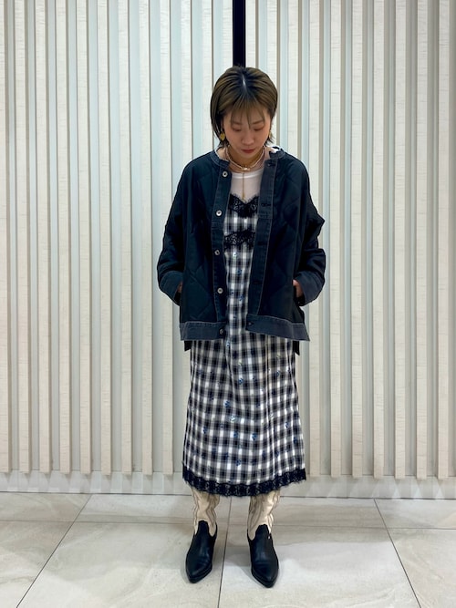 セール】(GENE HEAVENS)DENIM x QUILTING JACKET（その他アウター