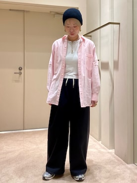 「ROSE BUD（ローズバッド）のアイテム（パンツ）」を使った、こいさん（レディース・165cm）の春コーディネート