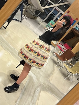 「Leur Getter（ルルゲッタ）のアイテム」を使った、川芝ミツルさん（レディース・166cm）の春コーディネート
