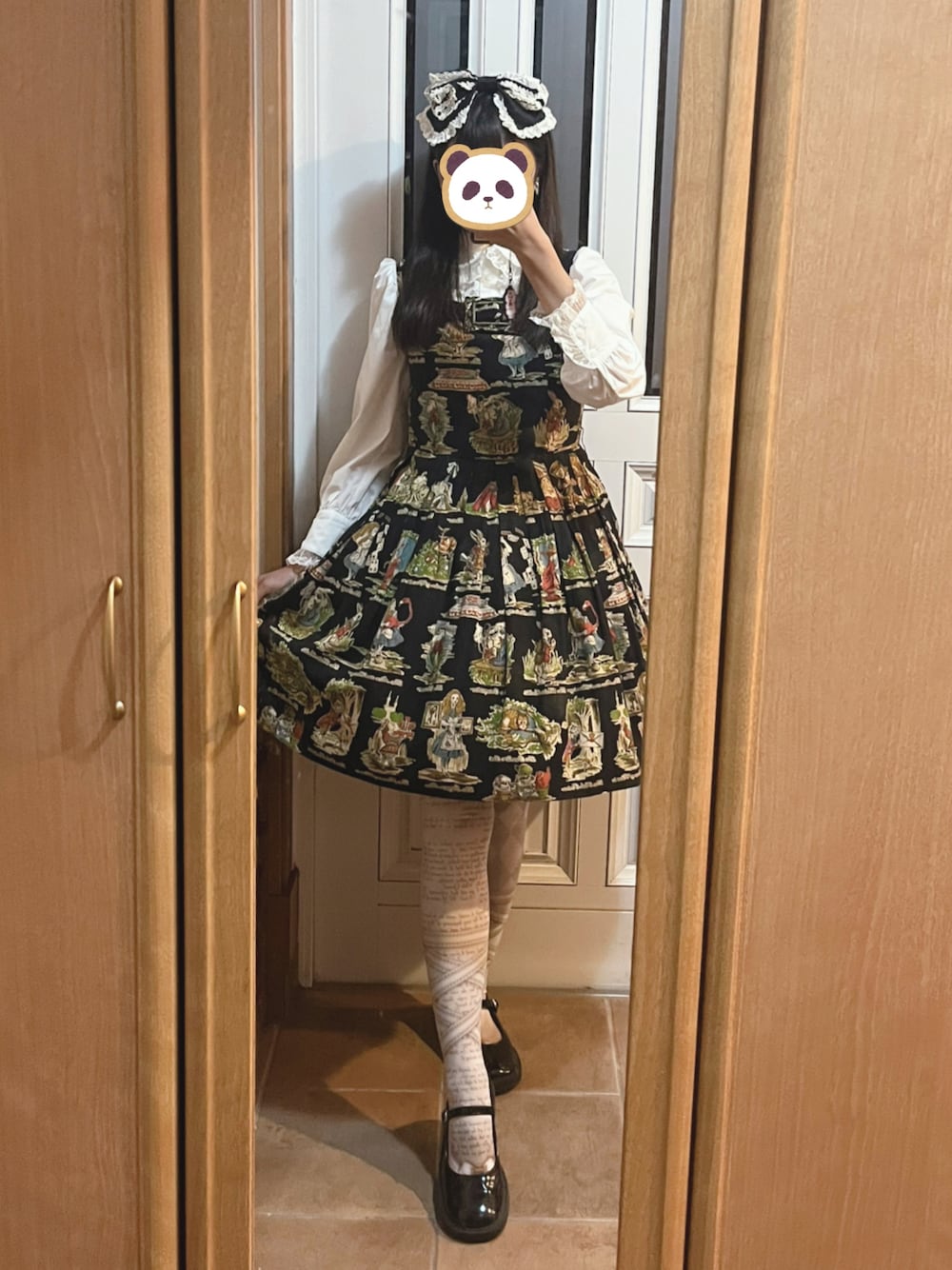 Jane marple アリスワンピース 値下げ中〰️Jane Marple アリス柄 ノースリーブワンピース 2021/12/21