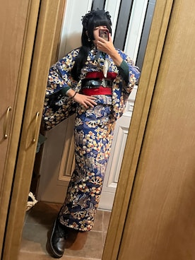 「axes femme（アクシーズファム）のアイテム（ファッション雑貨）」を使った、川芝ミツルさん（レディース・166cm）の秋コーディネート