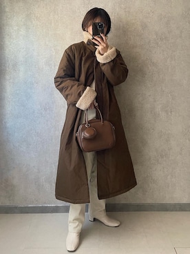 「yunclo」｜yunさん（レディース・153cm）の冬コーディネート