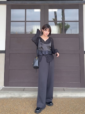 「BARRETTA（バレッタ）のアイテム」を使った、yunさん（レディース・153cm）の秋コーディネート