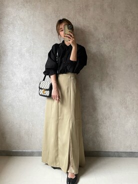 「アントマリーズ」｜「アイテム（バレエシューズ）」を使った、yunさん（レディース・153cm）の夏コーディネート