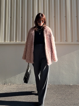 「tocco closet（トッコ　クローゼット）のアイテム」を使った、yunさん（レディース・153cm）の秋コーディネート