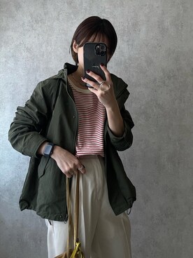 「URBAN RESEARCH Sonny Label（アーバンリサーチサニーレーベル）のアイテム（ジャケット/アウター）」を使った、yunさん（レディース・153cm）の春コーディネート