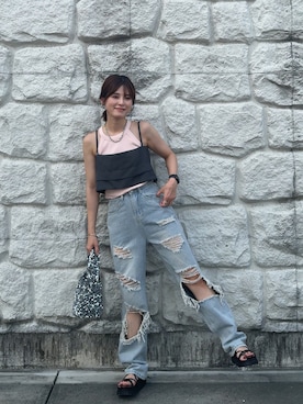 yunさん(レディース・153cm)の夏コーディネート