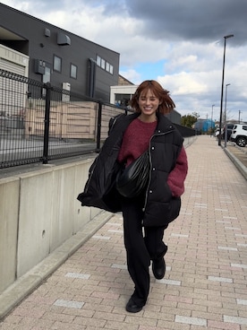 yunさん（レディース・153cm）の冬コーディネート