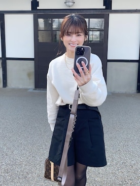 「DHOLIC（ディーホリック）のアイテム（アクセサリー）」を使った、yunさん（レディース・153cm）の春コーディネート
