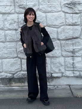 「BARRETTA（バレッタ）のアイテム」を使った、yunさん（レディース・153cm）の秋コーディネート