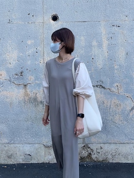 「classicalelf（クラシカルエルフ）のアイテム（ワンピース）」を使った、yunさん（レディース・153cm）の春コーディネート