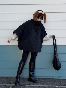 「yunclo」｜yunさん（レディース・153cm）の冬コーディネート