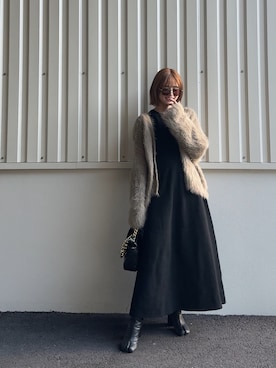 「titivate（ティティベイト）のアイテム」を使った、yunさん（レディース・153cm）の秋コーディネート