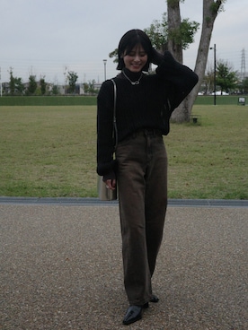 「BARRETTA（バレッタ）のアイテム」を使った、yunさん（レディース・153cm）の秋コーディネート