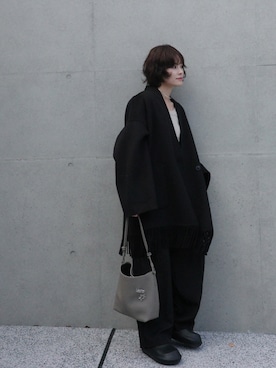 「アイテム（パンツ）」を使った、yunさん（レディース・153cm）の秋コーディネート