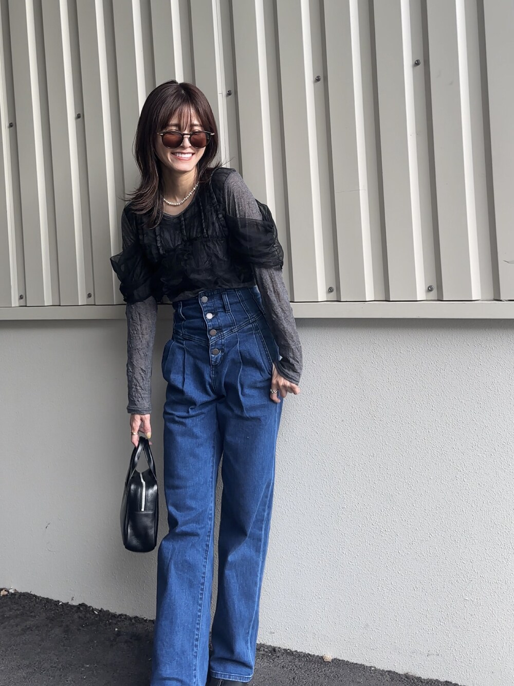MAISON SPECIAL シャーリングチュールコンビカットトップ MAISON SPECIAL（メゾンスペシャル）の「Shirring Tulle