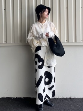 「frames RAY CASSIN（フレームスレイカズン）のアイテム」を使った、yunさん（レディース・153cm）の秋コーディネート