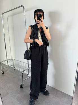 「BARRETTA（バレッタ）のアイテム」を使った、yunさん（レディース・153cm）の秋コーディネート