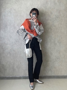 「BARNYARDSTORM（バンヤードストーム）のアイテム」を使った、yunさん（レディース・153cm）の春コーディネート