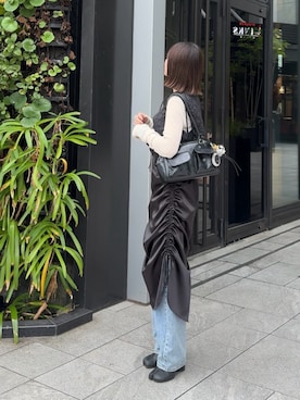 「BARRETTA（バレッタ）のアイテム」を使った、yunさん（レディース・153cm）の秋コーディネート