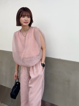 「リエディ(Re:EDIT)」｜yunさん（レディース・153cm）の夏コーディネート