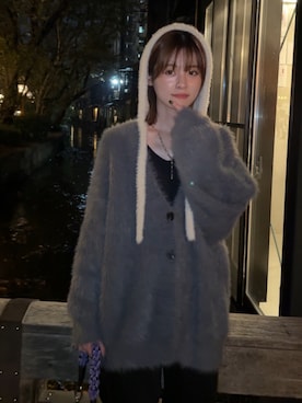 「153cm」｜「アイテム（帽子）」を使った、yunさん（レディース・153cm）の秋コーディネート
