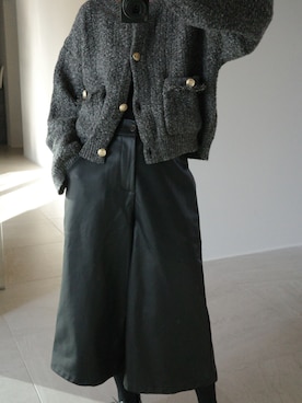 「アイテム（トップス）」を使った、yunさん（レディース・153cm）の秋コーディネート