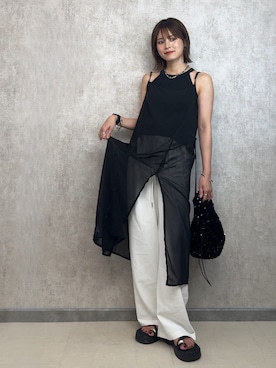 yunさん(レディース・153cm)の夏コーディネート