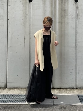 「Cheri（シェリ）のアイテム」を使った、yunさん（レディース・153cm）の夏コーディネート