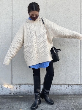 yunさん（レディース・153cm）の秋コーディネート