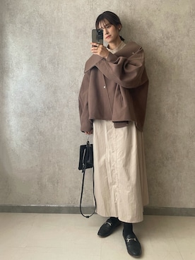 「KOH.style（コースタイル）のアイテム」を使った、yunさん（レディース・153cm）の秋コーディネート