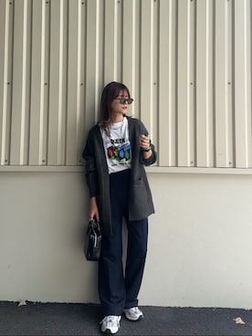 「reca（レカ）のアイテム（トップス）」を使った、yunさん（レディース・153cm）の秋コーディネート