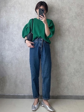 「BARNYARDSTORM（バンヤードストーム）のアイテム」を使った、yunさん（レディース・153cm）の春コーディネート