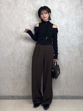 「BARRETTA（バレッタ）のアイテム」を使った、yunさん（レディース・153cm）の秋コーディネート