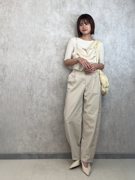 「BARRETTA（バレッタ）のアイテム」を使った、yunさん（レディース・153cm）の秋コーディネート