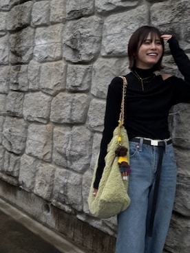 「BARRETTA（バレッタ）のアイテム」を使った、yunさん（レディース・153cm）の秋コーディネート