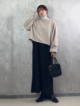 yunさん（レディース・153cm）の冬コーディネート