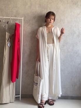 yunさん（レディース・153cm）の夏コーディネート