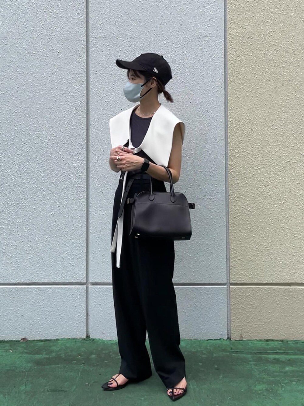 6 ROKU ロク BIG COLLAR SHIRT ビッグカラーシャツ　襟付き 6（ロク）の「＜6(ROKU)＞BIG COLLAR SHIRT/シャツ（シャツ/ブラウス