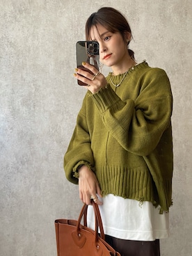 yunさん（レディース・153cm）の秋コーディネート