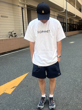 「SOPHNET.（ソフネット）のアイテム」を使った、ground65さん（メンズ・166cm）の夏コーディネート