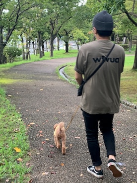 「SOPHNET.（ソフネット）のアイテム（帽子）」を使った、ground65さん（メンズ・166cm）の夏コーディネート