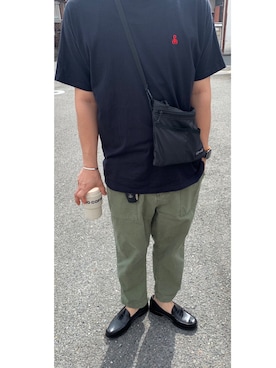 「JOURNAL STANDARD LUXE（ジャーナルスタンダード　ラックス）のアイテム」を使った、ground65さん（メンズ・166cm）の夏コーディネート