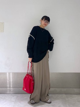 「ドットエスティ秋コーデ」｜こんさんさん（レディース・155cm）の秋コーディネート