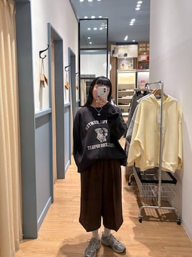 「アイテム（パンツ）」を使った、こんさんさん（メンズ・155cm）の秋コーディネート