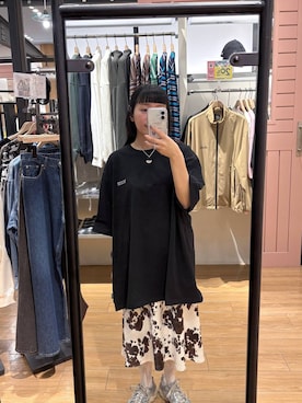 「アイテム（ヘアピン）」を使った、こんさんさん（レディース・155cm）の秋コーディネート