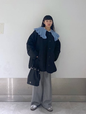 「ドットエスティ秋コーデ」｜こんさんさん（レディース・155cm）の秋コーディネート