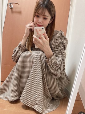 「oneway glamorous（ワンウェイグラマラス）のアイテム」を使った、みぃー❤︎さん（レディース・156cm）の秋コーディネート