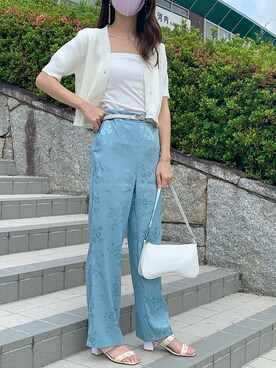 「shein」｜Ayameさん（レディース・156cm）の夏コーディネート